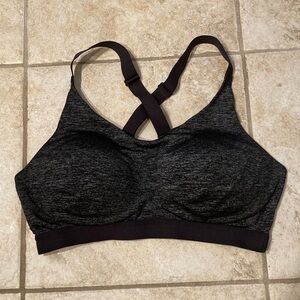 Victoria's Secret Dark Heather Gray Sports Bra